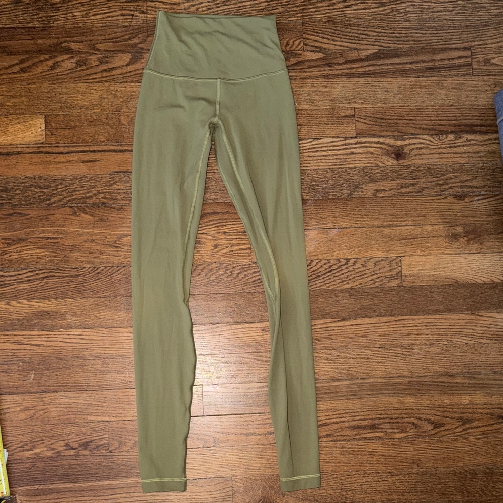 lululemon athletica Olive Green Leggings